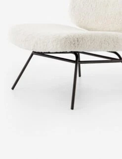 Amanda Accent Chair -MIUBOW Furniture Shop amanda accent chair ivory 1 1