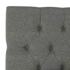 Amarise Bed 23 Amarise Bed -MIUBOW Furniture Shop amarise linen tufted bed charcoal 3