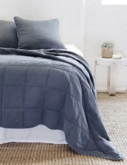 Antwerp Coverlet By Pom Pom At Home -MIUBOW Furniture Shop antwerpnavy