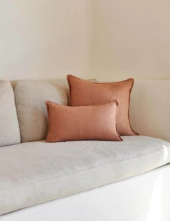 Arlo Linen Pillow -MIUBOW Furniture Shop arlo pillow vignettes 6653 site crop 2 rust dfd706da 96c7 4ef7 b0a6 7dd31462f890