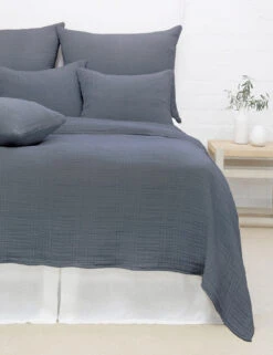 Arrowhead Textured Cotton Blanket By Pom Pom At Home 9 Arrowhead Textured Cotton Blanket By Pom Pom At Home -MIUBOW Furniture Shop arrowheadslate e798802d 189c 4183 861e 432c0e0686b7