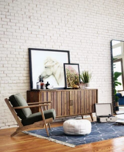 Austin Accent Chair -MIUBOW Furniture Shop austin lounge chair stonewash dark green 1