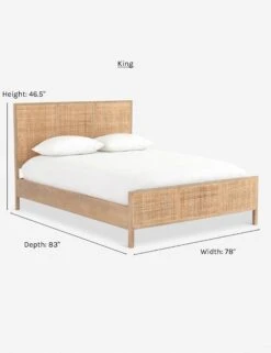 Hannah Platform Bed -MIUBOW Furniture Shop bellamy bed natural 10 king 1f844131 2b0f 4fd5 8f72 f91c69188e68