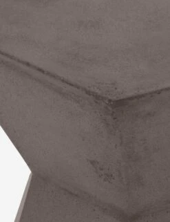 Kai Indoor/Outdoor Side Table 13 Kai Indoor/Outdoor Side Table -MIUBOW Furniture Shop bento accent table slate grey concrete dark 2 01