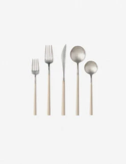 Mito Flatware 5-Piece Set By Costa Nova -MIUBOW Furniture Shop c20668 flatware set 5 pieces