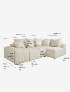 Clayton Sectional Sofa -MIUBOW Furniture Shop california sectional 2681 2 0f1e92c6 f228 4b46 aef9 19fa9485a644