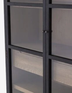 Carly Curio Cabinet -MIUBOW Furniture Shop carly cabinet black 2