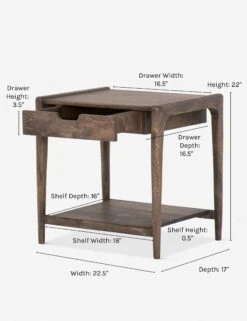 Chaya Nightstand -MIUBOW Furniture Shop chaya nightstand