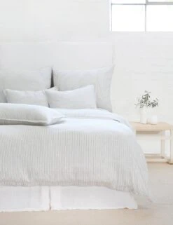 Connor Linen Cotton Duvet By Pom Pom At Home -MIUBOW Furniture Shop connordenimfront