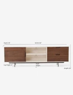 Cordelle Media Console -MIUBOW Furniture Shop cordelle media console grayback 1