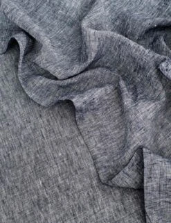 Linen Bedding, Flat Sheet By Cultiver -MIUBOW Furniture Shop cultiver linen bedding indigo flat sheet 1