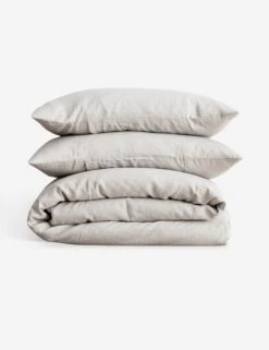 European Flax Linen Duvet Set By Cultiver -MIUBOW Furniture Shop cultiver linen bedding smoke grey duvet set 1 1 605d7795 a831 4ca6 b231 01c2023bbccb