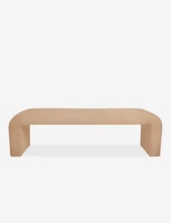 Tate Bench -MIUBOW Furniture Shop curved bench buff como 1