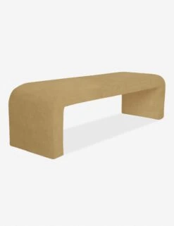 Tate Bench -MIUBOW Furniture Shop curved bench wheat lebico 2