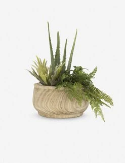 Charlynn Wood Planter Pot