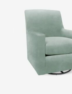 Ellia Glider Chair -MIUBOW Furniture Shop ellia velvet glider light blue 3 1