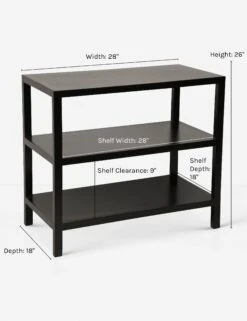 Emmeline Nightstand -MIUBOW Furniture Shop emmeline hand rubbed black