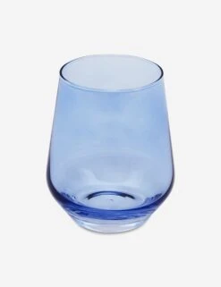 Stemless Wine Glass, (Set Of 6) By Estelle Colored Glass -MIUBOW Furniture Shop estelle stemware cobalt 317 408768fe 6589 44f9 ba47 f4014de846de