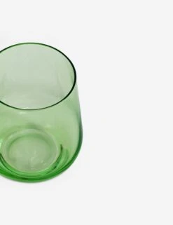 Stemless Wine Glass, (Set Of 6) By Estelle Colored Glass -MIUBOW Furniture Shop estelle stemware mint 324 54546ad7 43d2 4861 bf40 6bb79c282b25