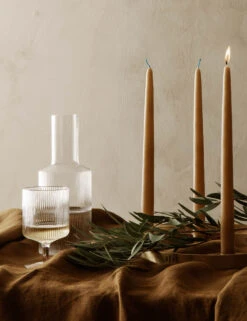 Ripple Wine Glasses (Set Of 2) By Ferm Living -MIUBOW Furniture Shop fermLIVING CandleHolderCircle DippedCandles image