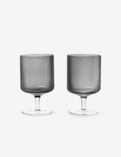 Ripple Wine Glasses (Set Of 2) By Ferm Living -MIUBOW Furniture Shop fermLIVING AW19 RippleWineGlasses 100489112 1 Product