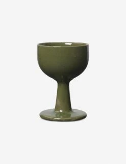 Floccula Wine Glass By Ferm Living -MIUBOW Furniture Shop fermLIVING FlocculaWineGlass Green 1104266296 pack 1 1