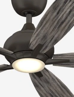 Donati Ceiling Fan + Light -MIUBOW Furniture Shop fp8533gr bottom
