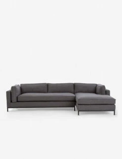 Fritzie Sectional Sofa 30 Fritzie Sectional Sofa -MIUBOW Furniture Shop fritzie right facing sectional charcoal 1