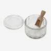 Glass Salt Pot With Scoop