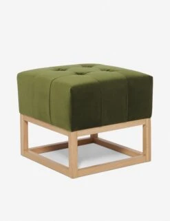 Grasmere Ottoman By Ginny Macdonald -MIUBOW Furniture Shop grasmere ottoman velvet jade 3