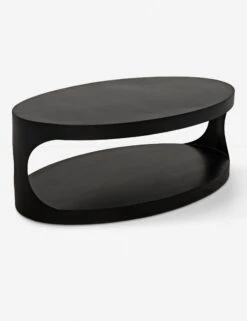 Leigha Oval Coffee Table 12 Leigha Oval Coffee Table -MIUBOW Furniture Shop gtab132mtb 3