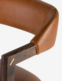 Sandia Leather Bar Stool, Natural -MIUBOW Furniture Shop hgsr741 d1