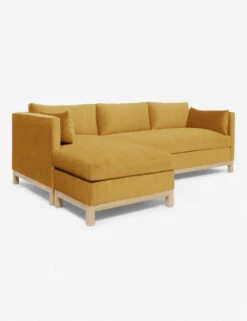 Hollingworth Sectional Sofa By Ginny Macdonald -MIUBOW Furniture Shop hollingsworth sectional velvet golden rod 2 rtf 1