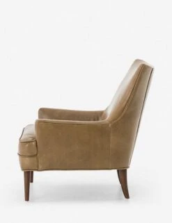 Ilona Leather Accent Chair -MIUBOW Furniture Shop ilona chair taupe leather 3 1564991625 1 c185b44c bbfe 4dea 9699 b2ddbf6d669a