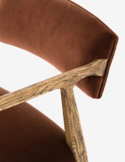 Larabee Accent Chair -MIUBOW Furniture Shop larabee arm chair burnt auburn 6 1 30a80e08 7177 403d 88cc e8a2da372002