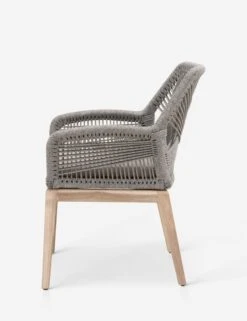 London Indoor / Outdoor Dining Arm Chair 30 London Indoor / Outdoor Dining Arm Chair -MIUBOW Furniture Shop loom outdoor arm chair platinum gray teak 1 03