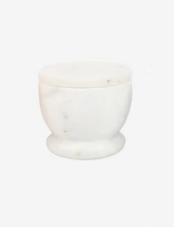 Marble Lidded Cellar -MIUBOW Furniture Shop mar27 whi