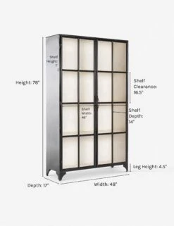 Marjorie Curio Cabinet -MIUBOW Furniture Shop marjorie curio cabinet