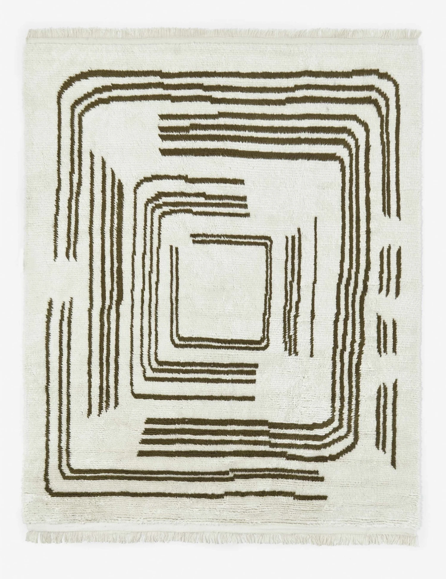 Earth Maze Moroccan Shag Rug By Élan Byrd 1 Earth Maze Moroccan Shag Rug By Élan Byrd