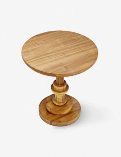 Mikella Side Table 7 Mikella Side Table -MIUBOW Furniture Shop mikella side table gold teak 1 1 1