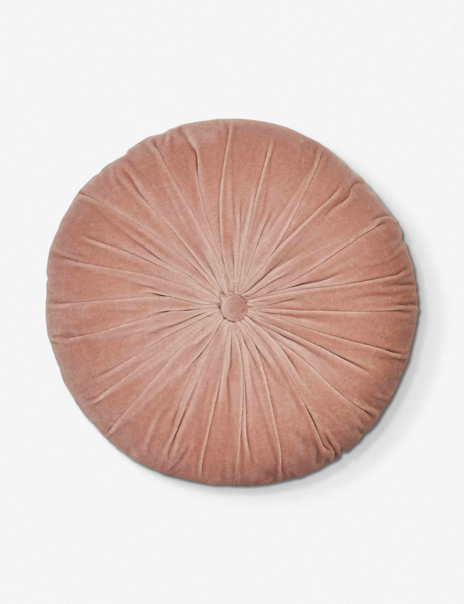 Monroe Velvet Round Pillow 5 Monroe Velvet Round Pillow - Image 5
