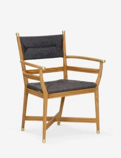 Morris & Co. Kelmscott Rush Indoor / Outdoor Dining Arm Chair 17 Morris & Co. Kelmscott Rush Indoor / Outdoor Dining Arm Chair -MIUBOW Furniture Shop morris co auberon rush arm chair black