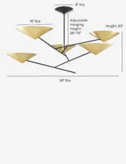 Nari Chandelier 12 Nari Chandelier -MIUBOW Furniture Shop nari 5 light chandelier aged brass