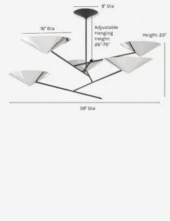 Nari Chandelier 13 Nari Chandelier -MIUBOW Furniture Shop nari 5 light chandelier polished nickel