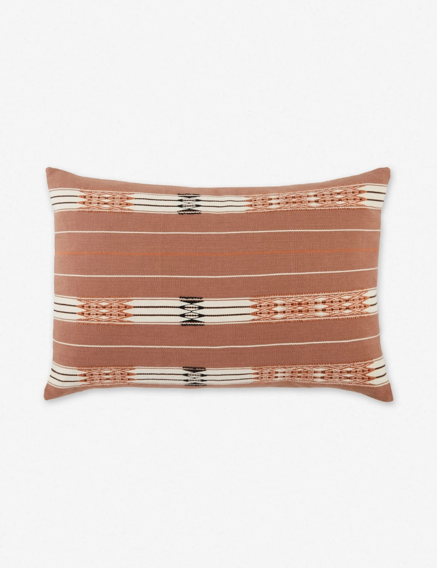 Malva Lumbar Pillow, Brick 1 Malva Lumbar Pillow, Brick