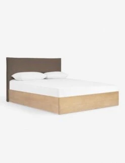 Nia Bed -MIUBOW Furniture Shop nia bed l0457336 mushroom 2 1