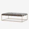 Olwina Leather Coffee Table