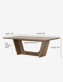Palmera Dining Table -MIUBOW Furniture Shop palmera dining table