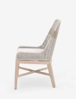 Panorama Indoor / Outdoor Dining Chair (Set Of 2) -MIUBOW Furniture Shop panorama indoor outdoor dining chair white taupe set of 2 2 1