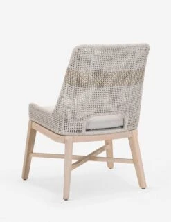 Panorama Indoor / Outdoor Dining Chair (Set Of 2) -MIUBOW Furniture Shop panorama indoor outdoor dining chair white taupe set of 2 3 1